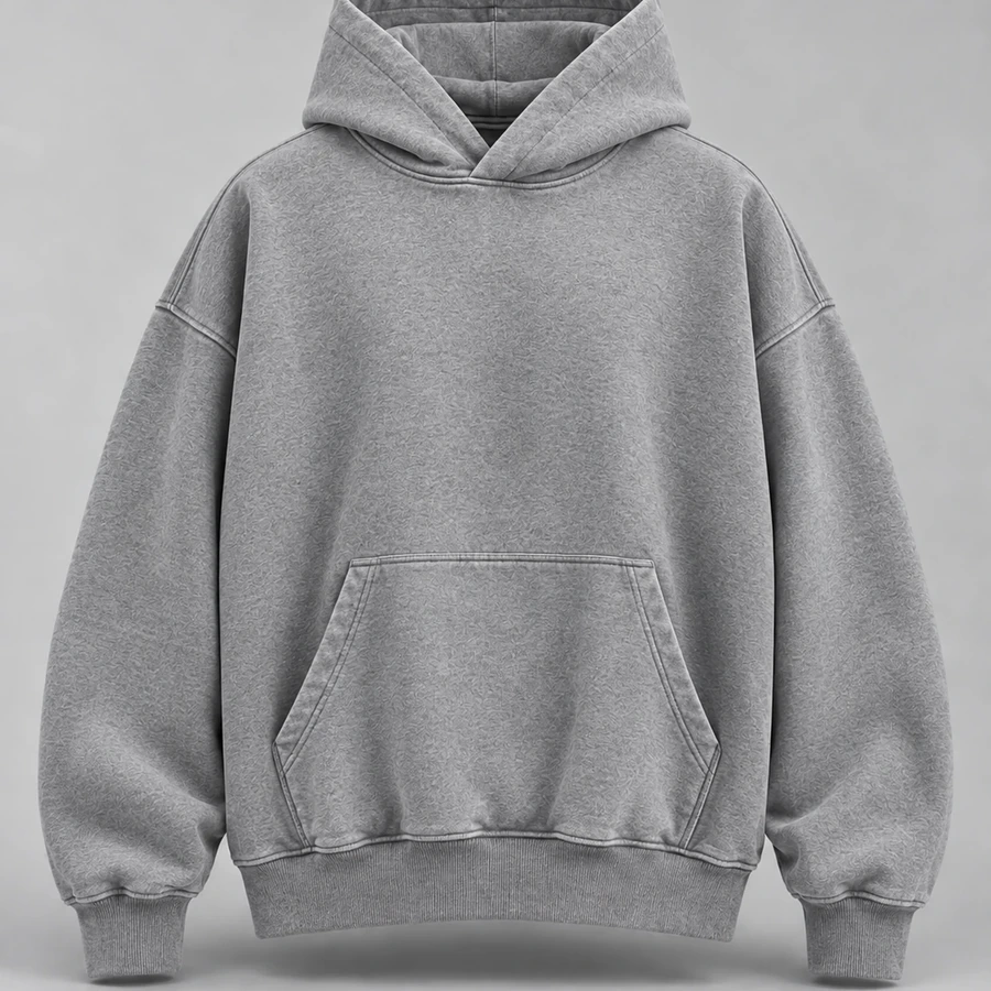 Oversized Streetwear Hoodie, front product style reference